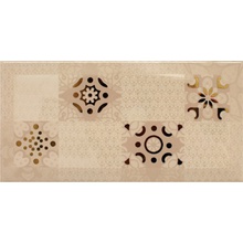 Absolut Keramika Monocolor Ornamento Beige Декор 10x20 см, Испания, под камень  - фото 1 - фото 1