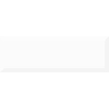 Absolut Keramika Monocolor 42816 Blanco Настенная плитка 10x30 см, Испания, под камень  - фото 1 - фото 1