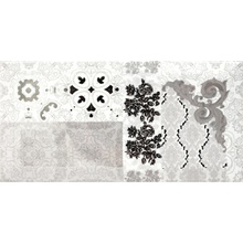 Absolut Keramika Monocolor Flores Blanco Декор 10x20 см, Испания, под обои  - фото 1 - фото 1