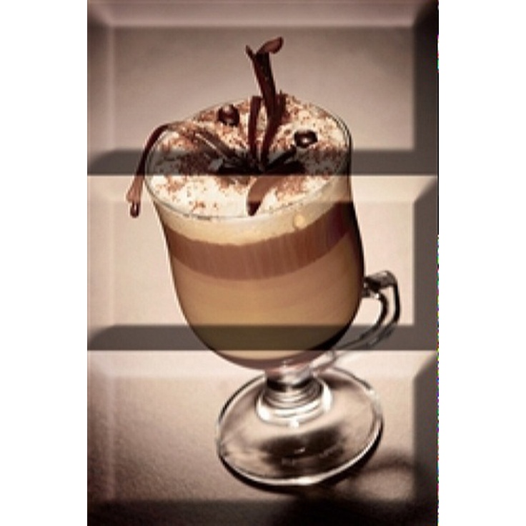 Absolut Keramika Monocolor Composicion Coffee Capuccino Negro Декор 20x30 см, Испания, под камень  - фото 1