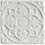 Adex Earth ADEH4016 Relieve Mandala Energy Ash Gray Декор 15x15 см, Испания - фото 1
