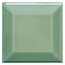Adex Modernista ADMO2027 Biselado Pb CC Verde Claro Настенная плитка 7,5x7,5 см, Испания, под камень  - фото 1