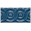 Adex Modernista ADMO4082 Relieve Clasico CC Azul Oscuro Декор 7,5x15 см, Испания - фото 1