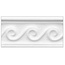Adex Modernista ADMO4063 Relieve Olas Pb CC Blanco Декор 7,5x15 см, Испания - фото 1