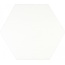 Adex Pavimento ADPV9011 Hexagono White Напольная плитка 20x23 см, Испания, ничего - фото 1