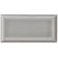 Adex Studio ADST1078 Liso Framed Graystone Декор 7,3x14,8 см, Испания - фото 1