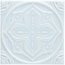 Adex Studio ADST4096 Relieve Mandala Planet Ice Blue Декор 14,8x14,8 см, Испания, под камень  - фото 1