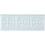 Adex Studio ADST4082 Relieve Palm Beach Ice Blue Декор 7,5x19,8 см, Испания, под камень  - фото 1