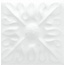 Adex Studio ADST4060 Taco Relieve Flor №2 Snow Cap Вставка 3x3 см, Испания, под камень  - фото 1