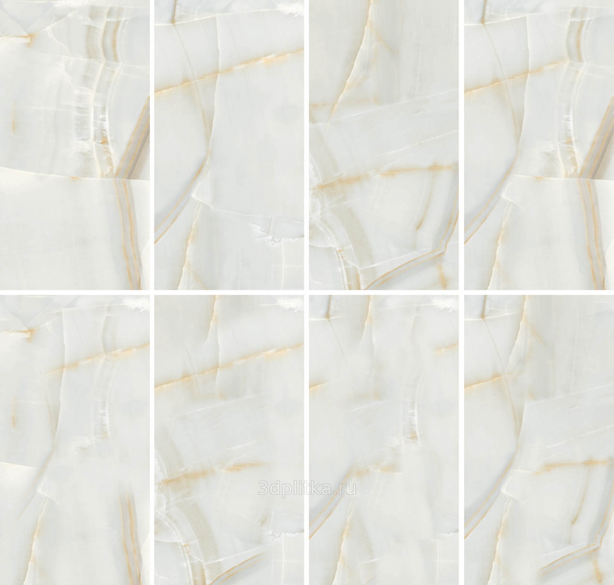 Nova Onyx Precious polished 60x120 AGL Tiles