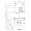 Aquaton Диор 1A1678K2DR010 Белый 80 Тумба с раковиной 44,4x79,8x54 см, Россия - фото 4