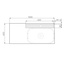Aquaton Мишель 1A253303MIX40 Столешница для раковины 46x100x3,2 см, Россия - фото 2