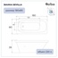 Alba Spa Sevilla ВПР0170100100 Белый 180х80 Акриловая ванна 180x80x40 см, Беларусь - фото 11