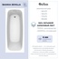 Alba Spa Sevilla ВПР0170100100 Белый 180х80 Акриловая ванна 180x80x40 см, Беларусь - фото 4