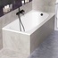 Alba Spa Sevilla ВПР0170100100 Белый 180х80 Акриловая ванна 180x80x40 см, Беларусь - фото 2