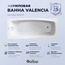 Alba Spa Valencia ВПР0040000100 Белый 140х70 Акриловая ванна 140x70 см, Беларусь - фото 2