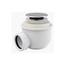 AlcaPlast A46 Ø50 с нержавеющей решеткой Ø50 Сифон для поддона Чехия - фото 1