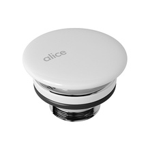 Alice PIL006 Донный клапан 4,6x4,6x10 см, Италия - фото 1 - фото 1