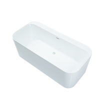 Allen Brau Infinity 2.21001.21 Белый матовый 170х80 Акриловая ванна 170x80x58 см, Германия - фото 1 - фото 1