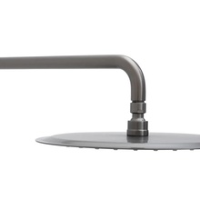 Allen Brau Priority 5.31A17-MG графит Верхний душ 30x30x13,2 см, Германия - фото 1 - фото 2