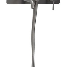 Allen Brau Priority 5.31A05-MG для душа и ванны брашированный графит Смеситель для ванны с душем, Германия - фото 1 - фото 2