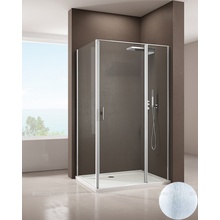 Allen Brau Priority 3.31020.BA Серебро браш 100х200 Боковая стенка 6x90x200 см, Германия - фото 1 - фото 1