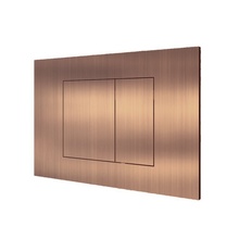 Almar Plate E330001.CO Медь брашированная Кнопка смыва 0,5x24,5x16,5 см, Италия - фото 1 - фото 1