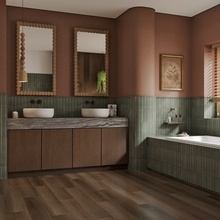 Alpine Floor Титан 6 ECO 28-6-R Обсидиан Каменно-полимерная плитка (SPC) 122x18,3x0,6 см, Россия - фото 1 - фото 3