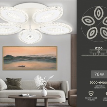 Ambrella Light Acrylica Original FA4015 Люстра потолочная Россия - фото 1 - 3 Ambrella Light Acrylica Original FA4015 Люстра потолочная Россия - фото 1 - фото 3