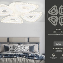 Ambrella Light Acrylica Original FA4019 Люстра потолочная Россия - фото 1 - 3 Ambrella Light Acrylica Original FA4019 Люстра потолочная Россия - фото 1 - фото 3