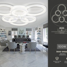 Ambrella Light Acrylica Original FA4085 Люстра потолочная 62x57x12 см, Россия - фото 1 - 2 Ambrella Light Acrylica Original FA4085 Люстра потолочная 62x57x12 см, Россия - фото 1 - фото 2