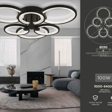 Ambrella Light Acrylica Original FA4092 Люстра потолочная 62x57x12 см, Россия - фото 1 - 2 Ambrella Light Acrylica Original FA4092 Люстра потолочная 62x57x12 см, Россия - фото 1 - фото 2