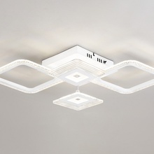 Ambrella Light Acrylica Original FA4281 Люстра потолочная 52,5x52,5x7,5 см, Россия - фото 1 - фото 4