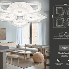 Ambrella Light Acrylica Original FA4294 Люстра потолочная Россия - фото 1 - 2 Ambrella Light Acrylica Original FA4294 Люстра потолочная Россия - фото 1 - фото 2