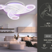 Ambrella Light Acrylica Original FA4475 Люстра потолочная Россия - фото 1 - 2 Ambrella Light Acrylica Original FA4475 Люстра потолочная Россия - фото 1 - фото 2