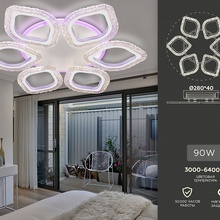 Ambrella Light Acrylica Original FA4503 Люстра потолочная Россия - фото 1 - 2 Ambrella Light Acrylica Original FA4503 Люстра потолочная Россия - фото 1 - фото 2