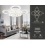 Ambrella Light Acrylica Original FA8854 Люстра потолочная 75x75x12 см, Россия - фото 4