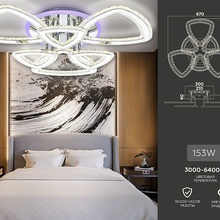 Ambrella Light Acrylica Original FA8861 Люстра потолочная 67x61x13 см, Россия - фото 1 - фото 4