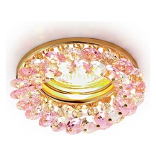 Ambrella Light Crystal K206 K206 PI/G Встраиваемый светильник Россия - фото 1 - фото 1