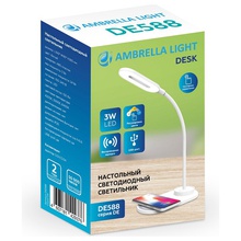 Ambrella Light De58 DE588 Настольная лампа офисная 8,5x28 см, Россия - фото 1 - фото 2