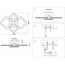Ambrella Light Fa FA8878 Люстра потолочная 71x52x12,5 см, Россия - фото 8