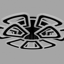 Ambrella Light Fa FA8893 Люстра потолочная 65x64x13 см, Россия - фото 1 - фото 4