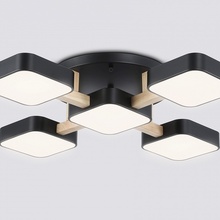 Ambrella Light Fl FL4883 Люстра потолочная 67,5x67,5x11 см, Россия - фото 1 - 3 Ambrella Light Fl FL4883 Люстра потолочная 67,5x67,5x11 см, Россия - фото 1 - фото 3