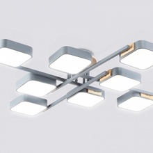 Ambrella Light Fl FL4889 Люстра потолочная 96x96x16 см, Россия - фото 1 - 2 Ambrella Light Fl FL4889 Люстра потолочная 96x96x16 см, Россия - фото 1 - фото 2