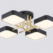 Ambrella Light Fl FL516343 Люстра потолочная 55x55x15 см, Россия - фото 1 - 3 Ambrella Light Fl FL516343 Люстра потолочная 55x55x15 см, Россия - фото 1 - фото 3