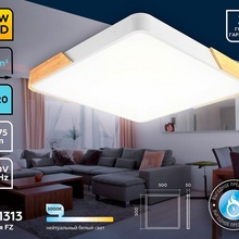 Ambrella Light Fz FZ1313 Потолочный светильник 40x40x5 см, Россия - фото 1 - 3 Ambrella Light Fz FZ1313 Потолочный светильник 40x40x5 см, Россия - фото 1 - фото 3