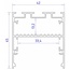 Ambrella Light Profile System Gp GP3050AL Комплектующее для светильников 200x4,2x4,5 см, Россия - фото 8