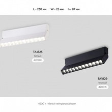 Ambrella Light Ta TA1829 Настенно-потолочный светильник 23x2,2x8,7 см, Россия - фото 1 - фото 4