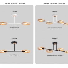 Ambrella Light Tr TR8248 Люстра 84x36x22 см, Россия - фото 1 - фото 4