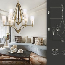 Ambrella Light Tr TR3233 Люстра подвесная Россия - фото 1 - 3 Ambrella Light Tr TR3233 Люстра подвесная Россия - фото 1 - фото 3